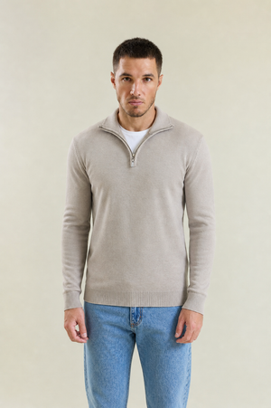 Suéter Tricot Zip